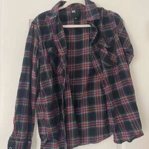 RSQ Multicolor Plaid Shirt